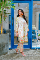 Amal Stitched 2 Piece Luxury Lawn Collection-Nyra