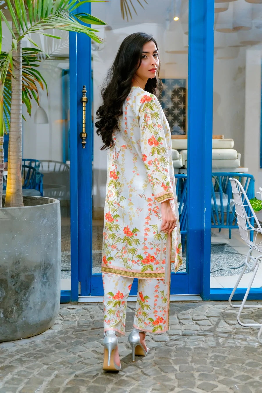 Amal Stitched 2 Piece Luxury Lawn Collection-Nyra