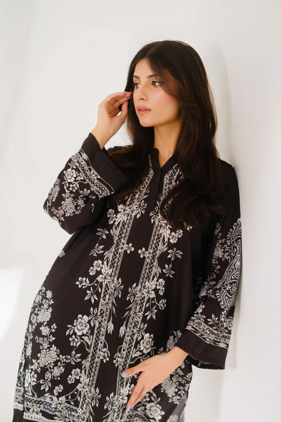 Amal Stitched 2 Piece Blended Lawn Collection'2025-Shadow
