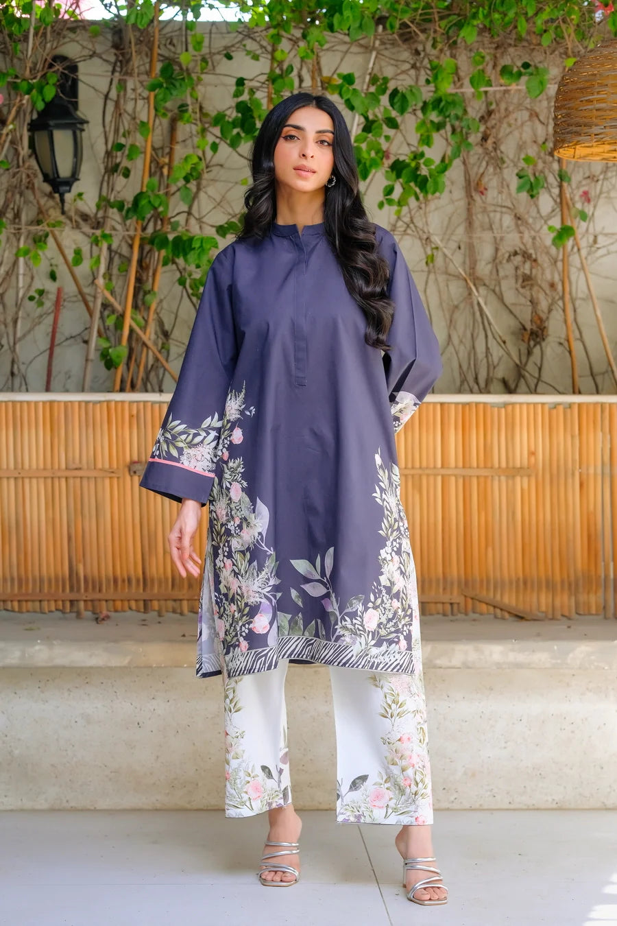 Amal Stitched 2 Piece Luxury Lawn Collection-Tiffany