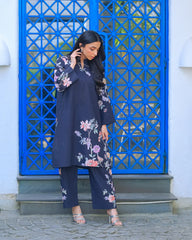 Amal Stitched 2 Piece Luxury Lawn Collection-Nebula