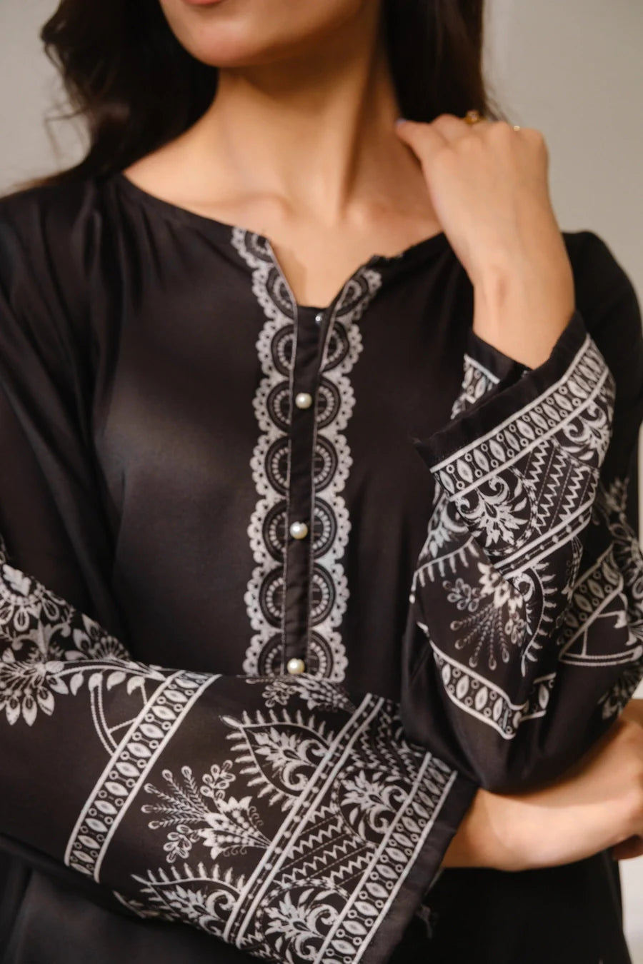 Amal Stitched 2 Piece Blended Lawn Collection'2025-Nova