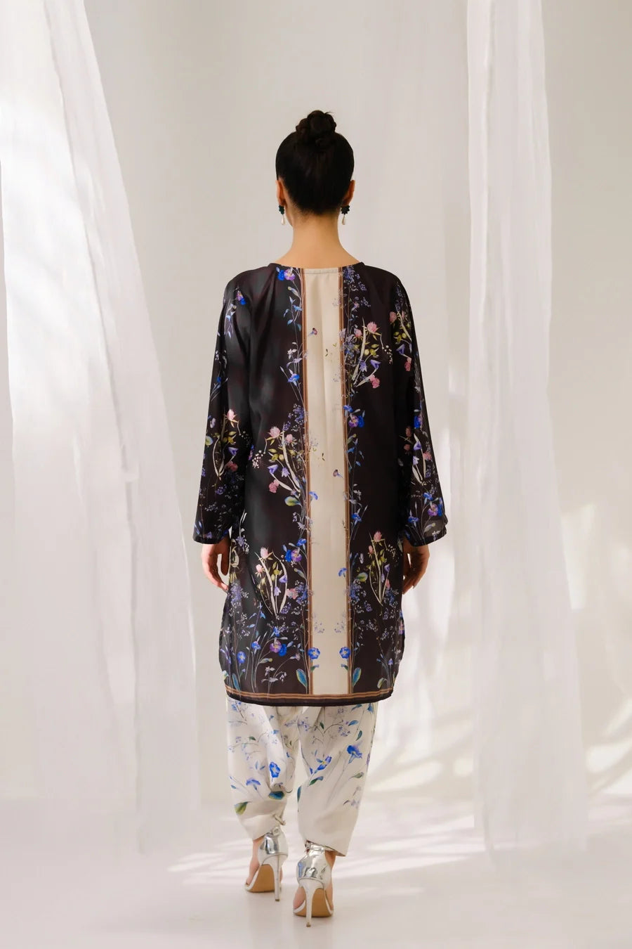 Amal Stitched 2 Piece Blended Lawn Collection'2025-Dusk