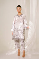 Amal Stitched 2 Piece Blended Lawn Collection'2025-Phantom