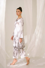 Amal Stitched 2 Piece Blended Lawn Collection'2025-Phantom