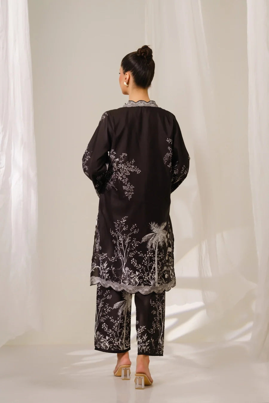 Amal Stitched 2 Piece Blended Lawn Collection'2025-Eclipse