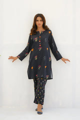 Dhaga Stitched 2 Piece Summer Collection'2025-Matching separate 0010