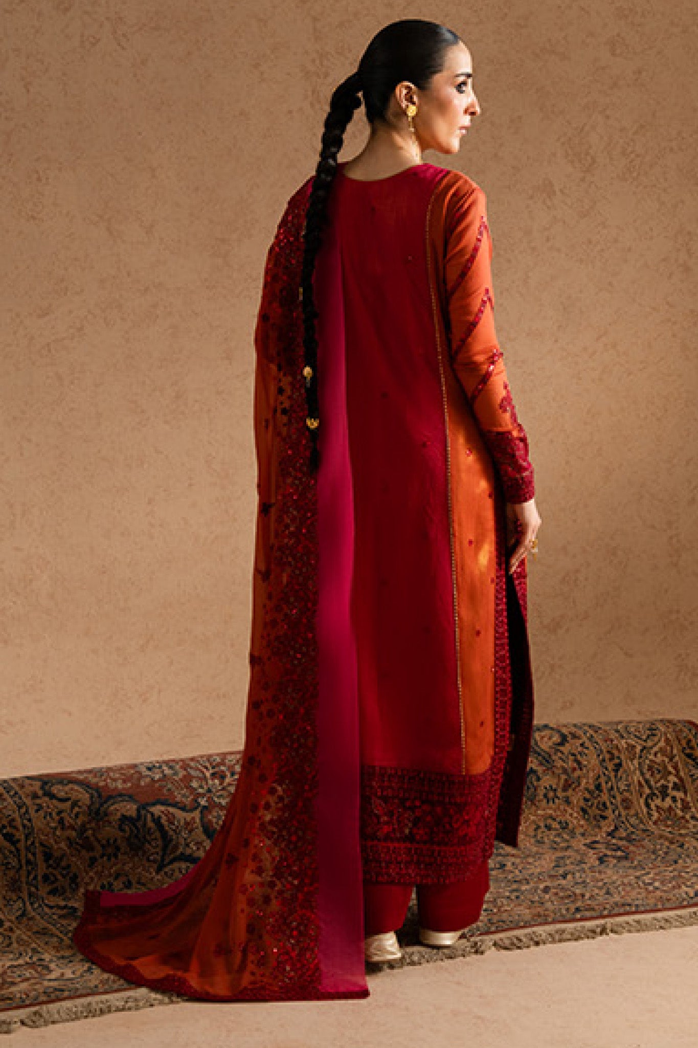 Imane by Freesia Unstitched 3 Piece Chiffon Collection'2025-FSU-5608-Leyla