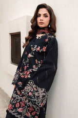 Zync By Florent Unstitched 3 Piece Festive Luxury Lawn Suit-FZ-1B