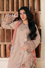 Zync By Florent Unstitched 3 Piece Festive Luxury Lawn Suit-FZ-4B