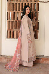 Zync By Florent Unstitched 3 Piece Festive Luxury Lawn Suit-FZ-4B