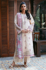 Florent Unstitched 3 Piece Luxury Lawn Eid Edit Suit-FZ-6A