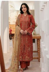 Zync By Florent Unstitched 3 Piece Luxury Lawn Collection'2026-FZ-6B