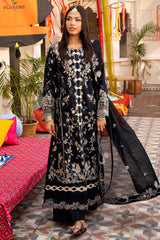 Florent Unstitched 3 Piece Basant Chikankari Luxury Lawn Suit-FZ-8A