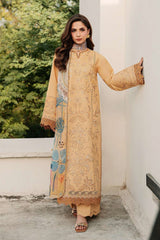 Zync By Florent Unstitched 3 Piece Festive Luxury Lawn Suit-FZ-8B