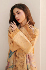 Zync By Florent Unstitched 3 Piece Festive Luxury Lawn Suit-FZ-8B