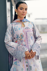 Zync Summer Essentials By Florent Unstitched 3 Piece Summer Vol-02 Suit-FZ-9B