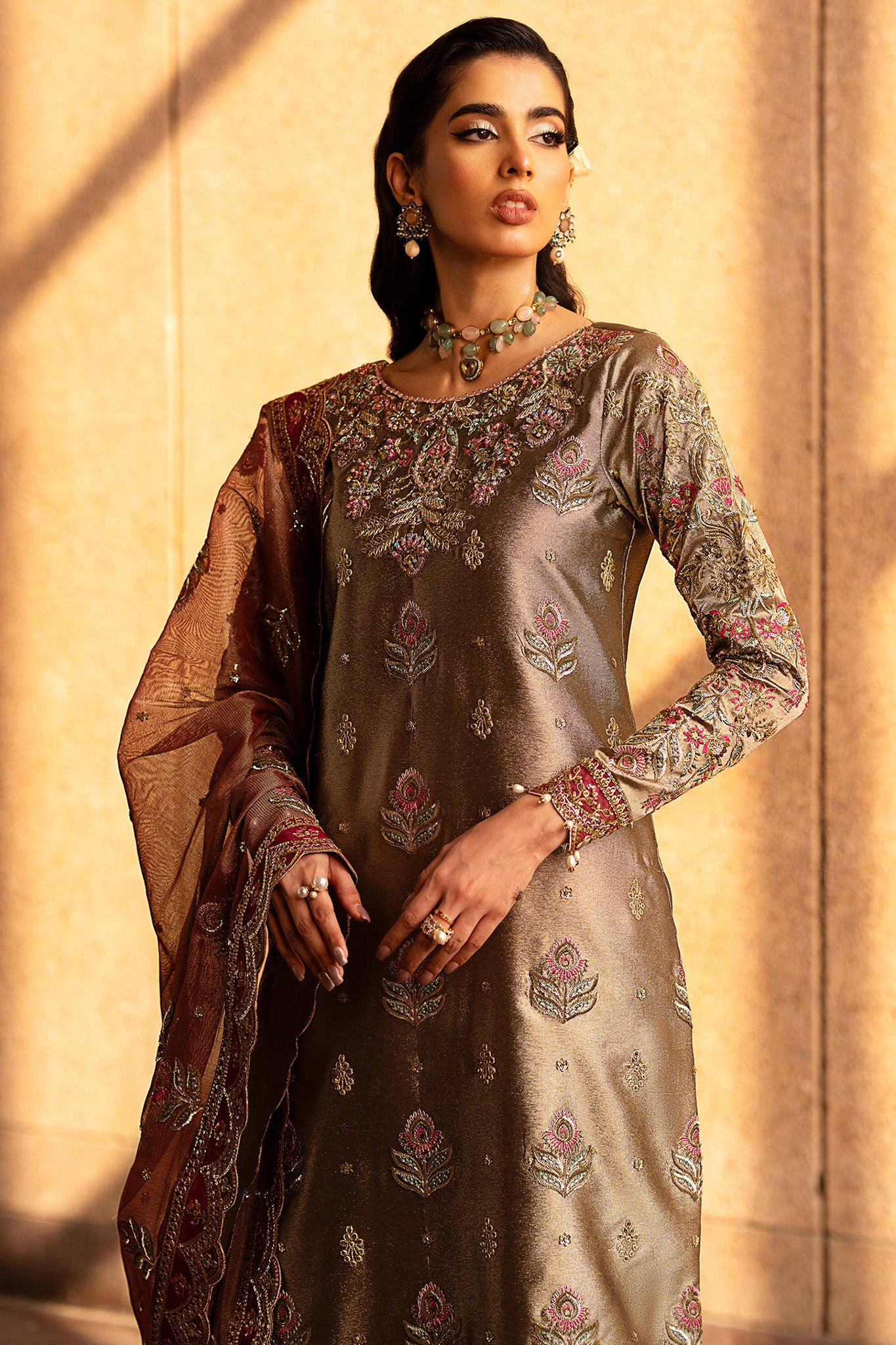 Casabella By Emaan Adeel Unstitched 3 Piece Luxury Formals Collection'2024-Felisa