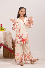 Sprinkles Stitched 2 Piece Kids Khaddar Collection-Festive Bloom