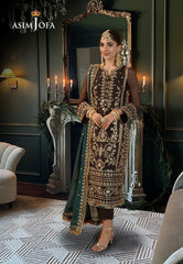 Asim Jofa Chamak Damak Ajcd-29 Embroidered Chiffon 3 Pcs