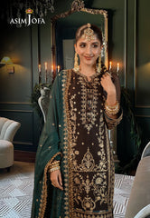 Asim Jofa Chamak Damak Ajcd-29 Embroidered Chiffon 3 Pcs