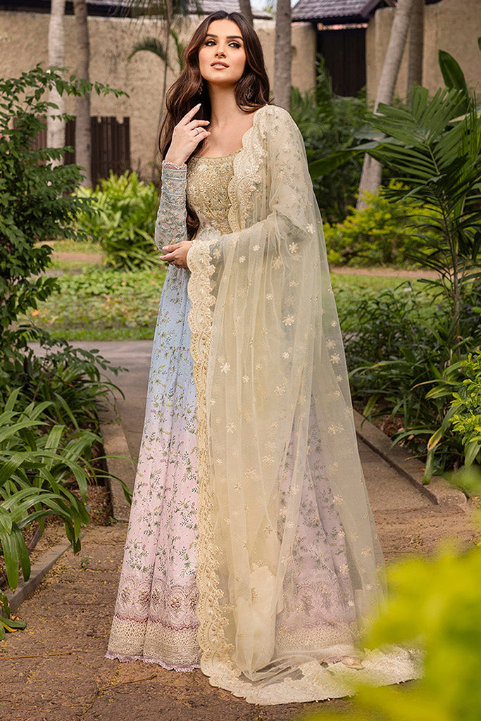 Zinnia By Faiza Saqlain Unstitched 3 Piece Luxury Lawn Collection-Freesia