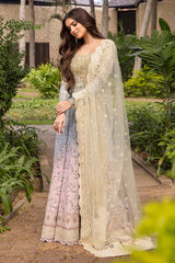 Zinnia By Faiza Saqlain Unstitched 3 Piece Luxury Lawn Collection-Freesia