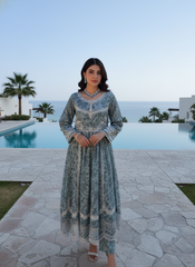 Orlina By Dressline Stitched 3 Piece Premium PP Staple Frock Collection'2025-orlina-ready-to-wear-dusty-teal