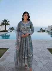 Orlina By Dressline Stitched 3 Piece Premium PP Staple Frock Collection'2025-orlina-ready-to-wear-dusty-teal