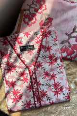 Amna Ali Nawaz Stitched 2 Piece Lawn Suit-MANAWAT