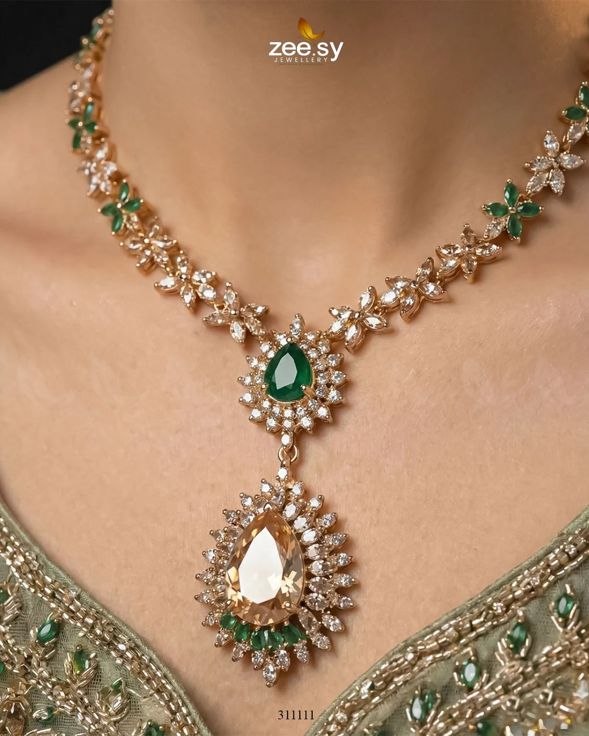 Zilla Necklace - Zeesy Jewellery