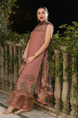 Gulkari By Asifa Nabeel Unstitched 3 Piece Summer Collection-GKL-04-Saffron Day