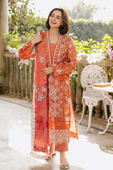 Gulkari By Asifa Nabeel Unstitched 3 Piece Summer Collection-GKL-08-Citrus Glow