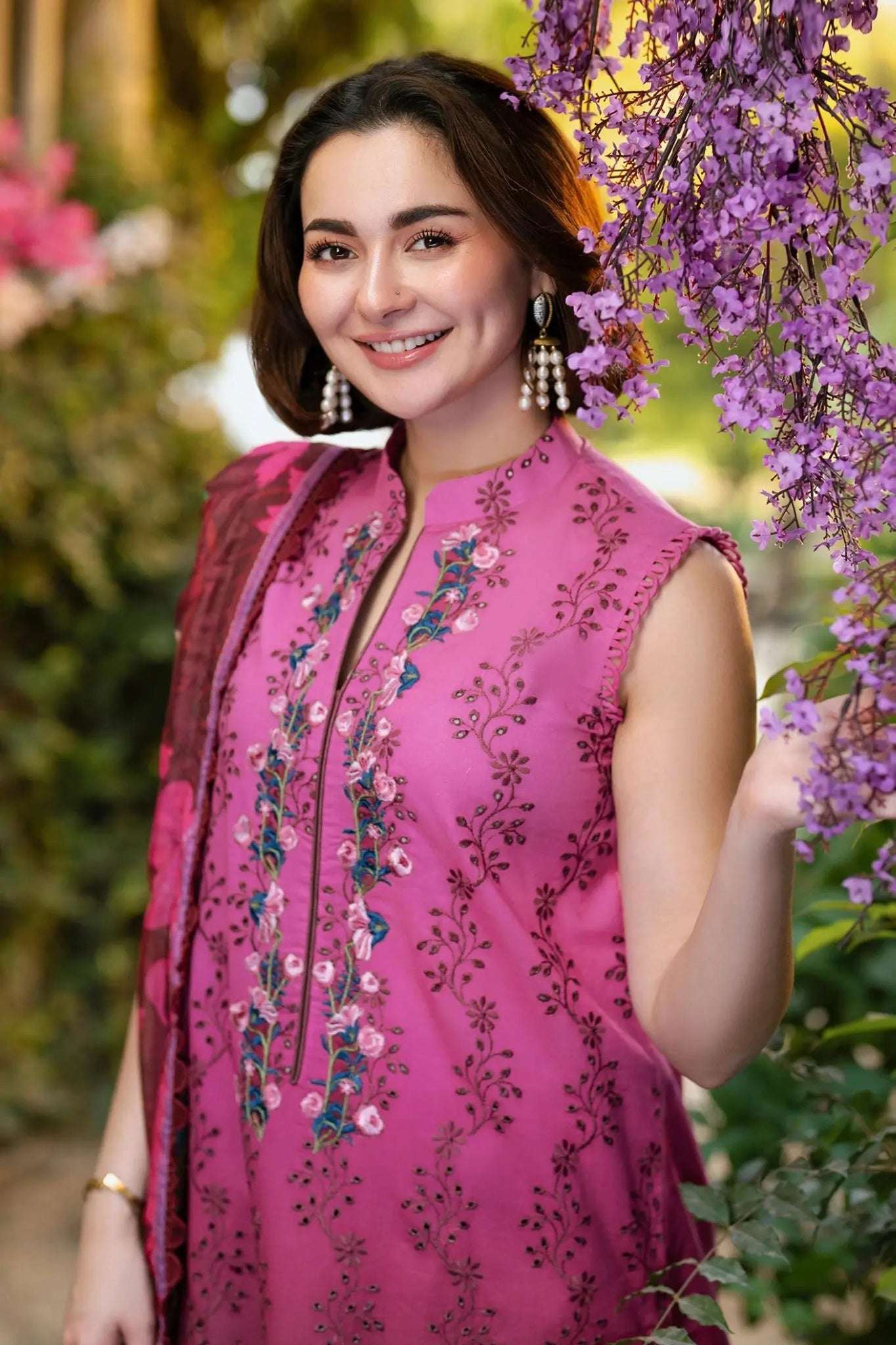 Gulkari By Asifa Nabeel Unstitched 3 Piece Summer Collection-GKL-13-Sunkissed Garden