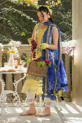 Gulkari By Asifa Nabeel Unstitched 3 Piece Summer Collection-GKL-15-Sunlit Breeze