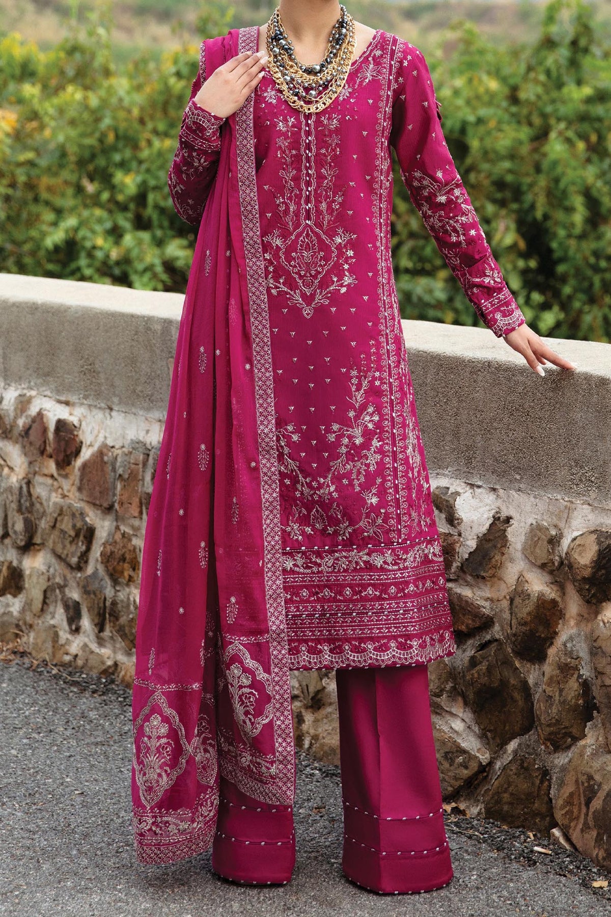 Gulaal Unstitched 3 Piece Luxury Lawn Collection'2024-GL-02-Armeria