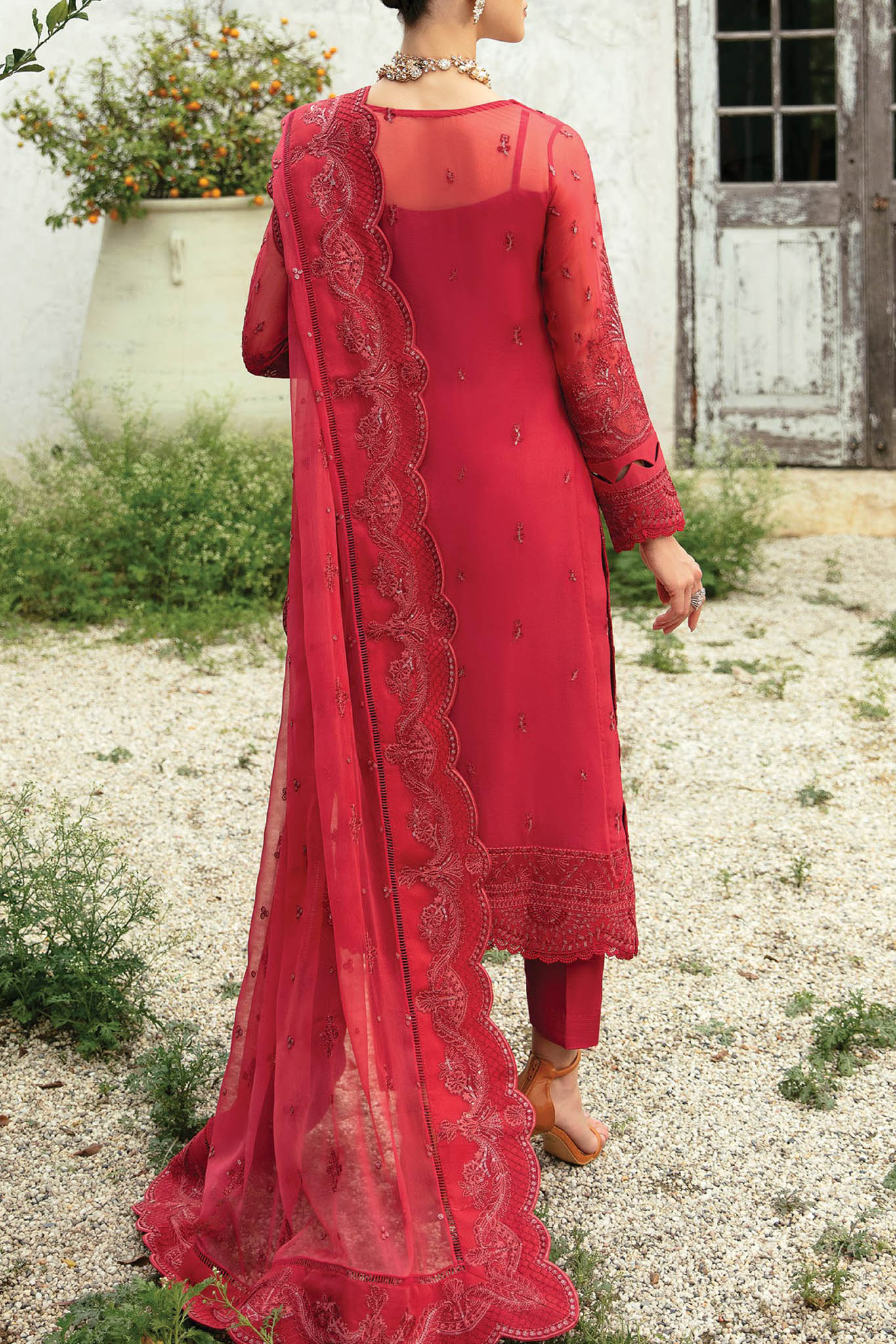 Chant D l'Amour By Gulaal Unstitched 3 Piece Emb Chiffon Eid Collection'2024-GL-03-Ulmaria