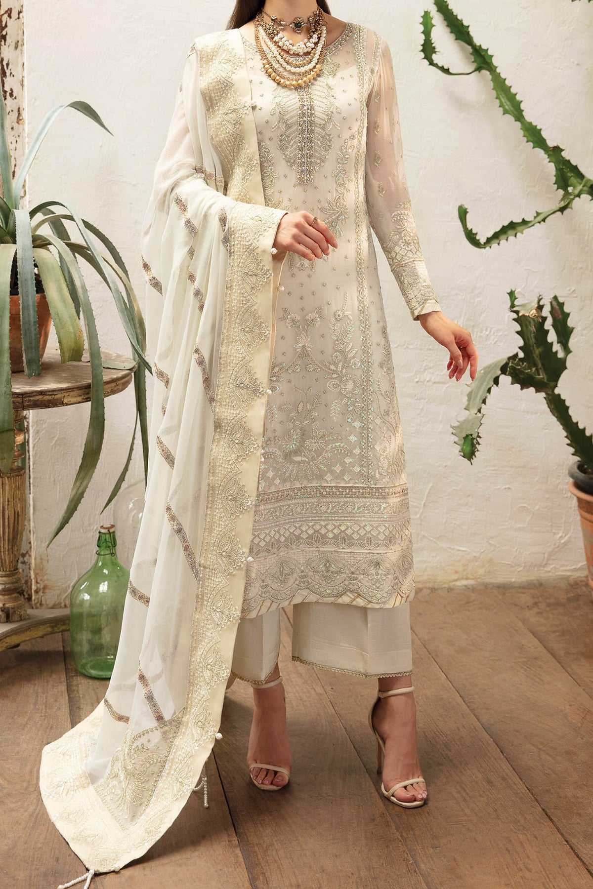 Chant D l'Amour By Gulaal Unstitched 3 Piece Emb Chiffon Eid Collection'2024-GL-04-Asteria