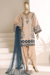 Mahpara By Sada Bahar Stitched 3 Piece Festive Formal Vol-03 Suit- GL-65-SKIN