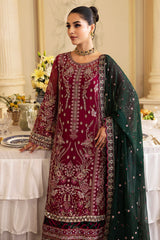 Gulaal Unstitched 3 Piece Emb Chiffon Collection'2025-Blanca-GL-EC-24V2-04