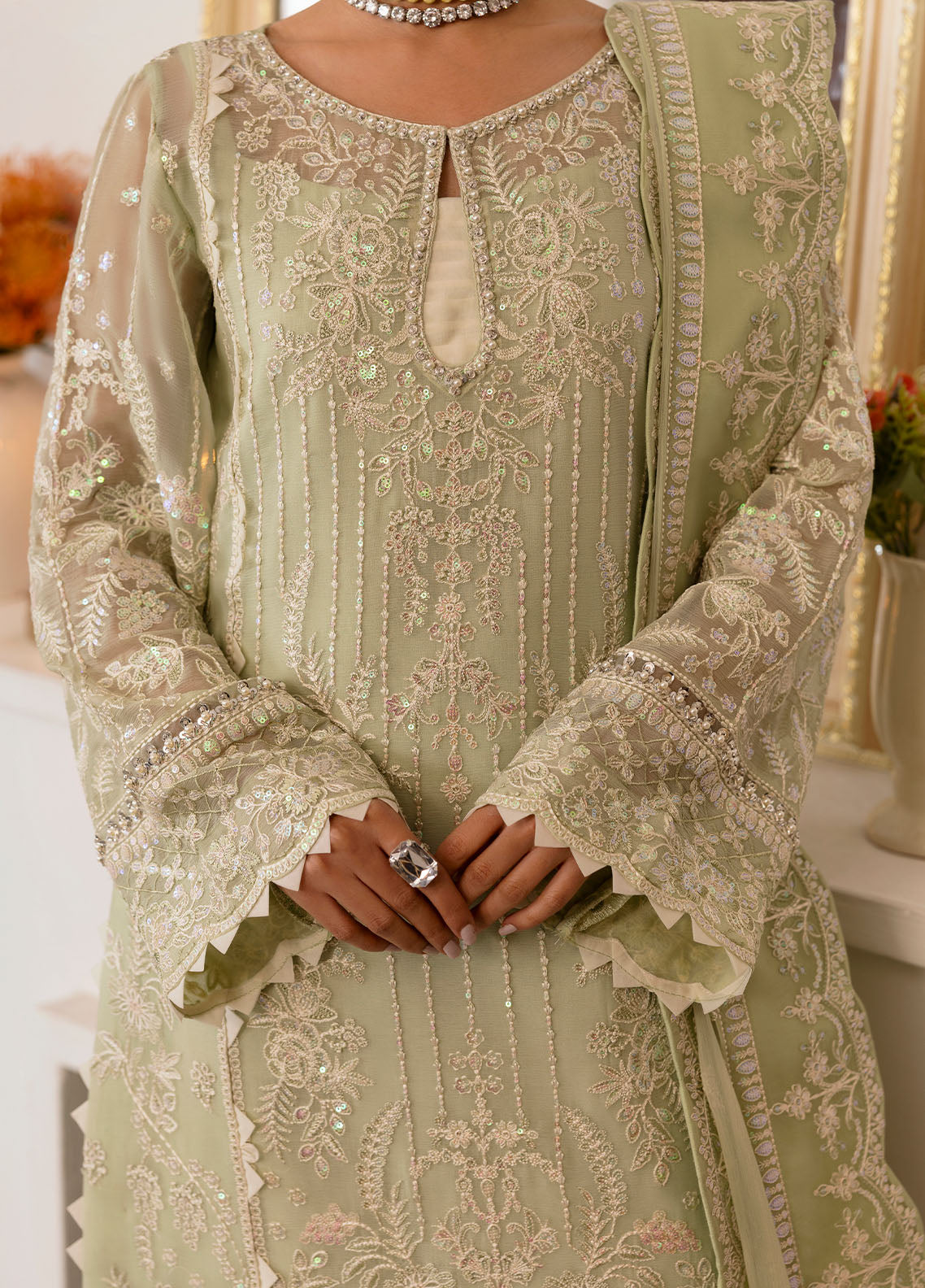 Reverie By Gulaal Unstitched 3 Piece Formals Collection'2025-Virida