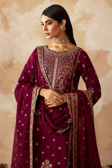 Shehrnaaz By Gulaal Unstitched 3 Piece Formals Raw Silk Collection'2025-Ramail