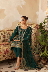 Shehrnaaz By Gulaal Unstitched 3 Piece Formals Raw Silk Collection'2025-Parizay