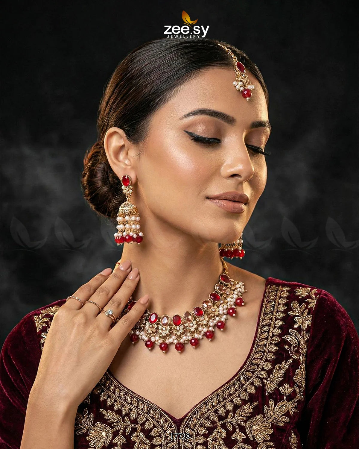 Celosia Necklace - Zeesy Jewellery