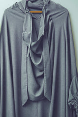 Bustangi Gray Khimar