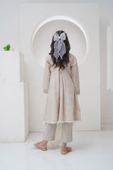 Mahroo Stitched 3 Piece Formals Kids Frock Collection'2025-R-SFC-003