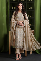 Gulaal By Soghat Unstitched 3 Piece Luxury Emb Chiffon Collection'2025-GSC-02