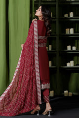 Gulaal By Soghat Unstitched 3 Piece Luxury Emb Chiffon Collection'2025-GSC-03