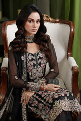 Gulaal By Soghat Unstitched 3 Piece Luxury Emb Chiffon Collection'2025-GSC-05