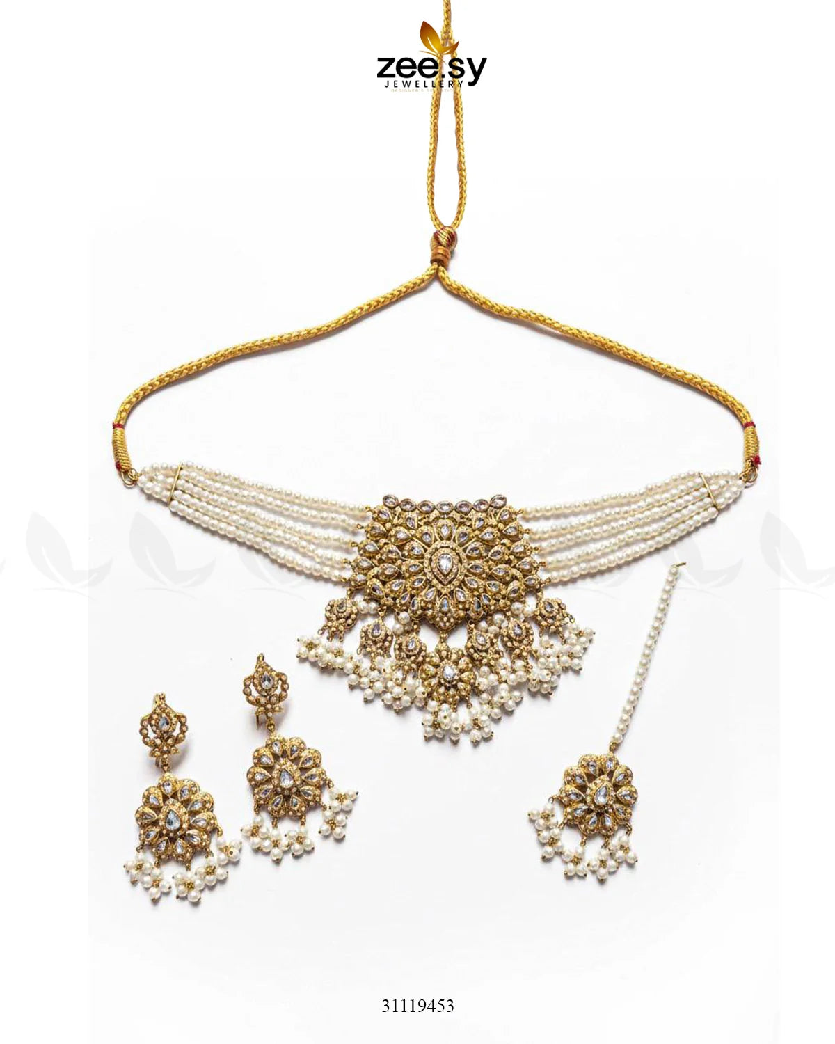 Compass Choker Set - Zeesy Jewellery